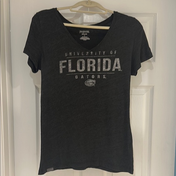 Jansport Tops - Gray Fitted Short Sleeve T-Shirt